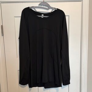 Lululemon Black Long Sleeve Top